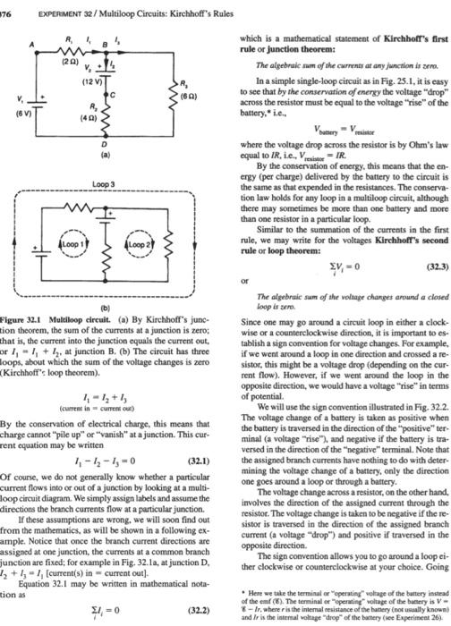 15 Physics Lab Kirchhoff S Rules 470 5 Data Table R 1 680 5 180 B R Percent Error Good V 6v V 12v I 1 39 6