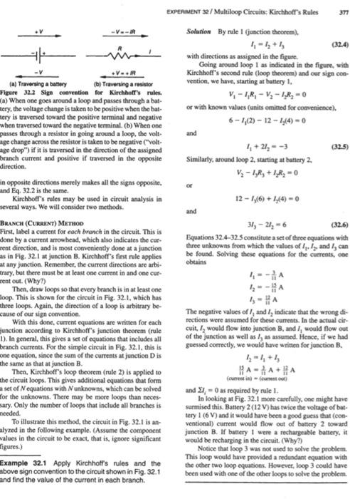 15 Physics Lab Kirchhoff S Rules 470 5 Data Table R 1 680 5 180 B R Percent Error Good V 6v V 12v I 1 39 7