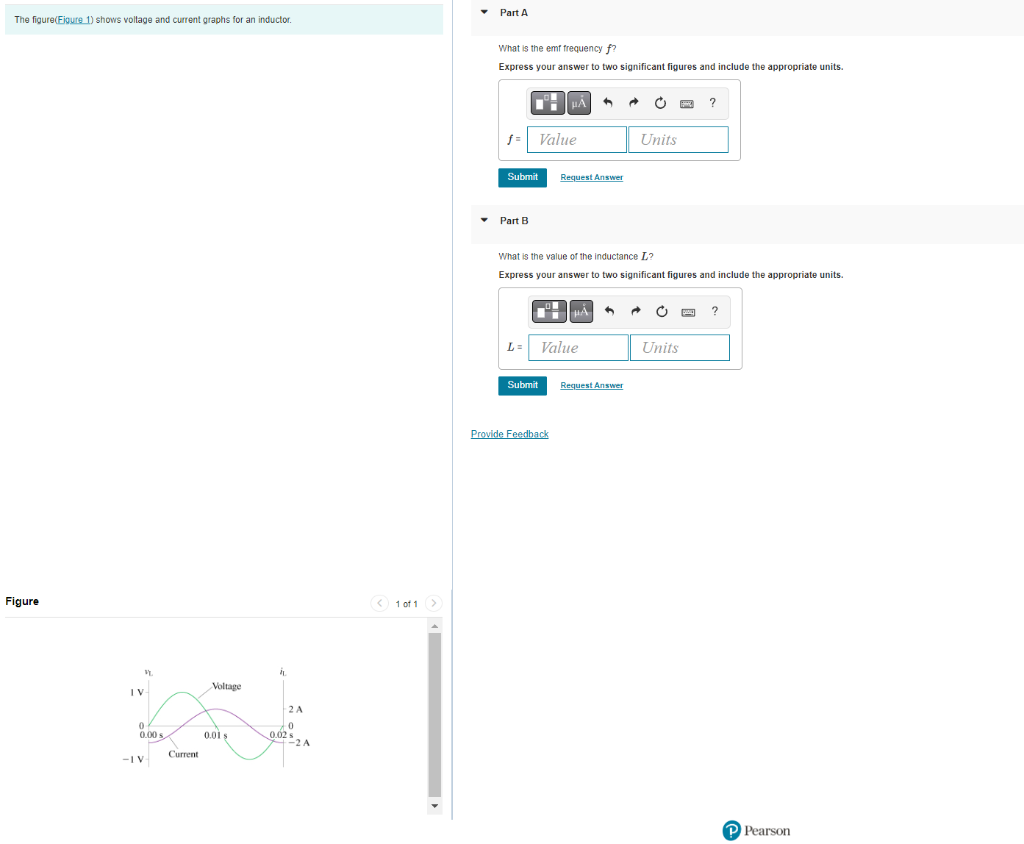 The Figure Figure 1 Shows Voltage And Current Graphs For An Inductor Figure Voltage Iv Bak 2 A 0 00 S 0 01 S 0 02 S 2 1