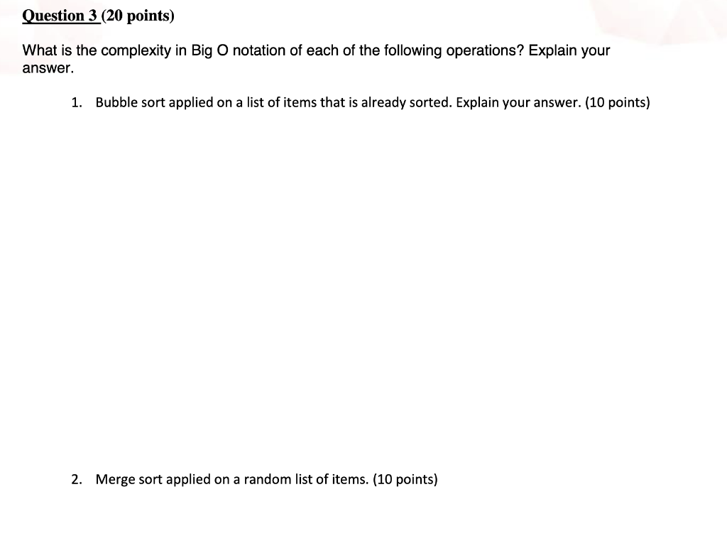 It S Data Structures Course Thank You In Advance 1