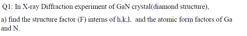 Solid State Physics 1