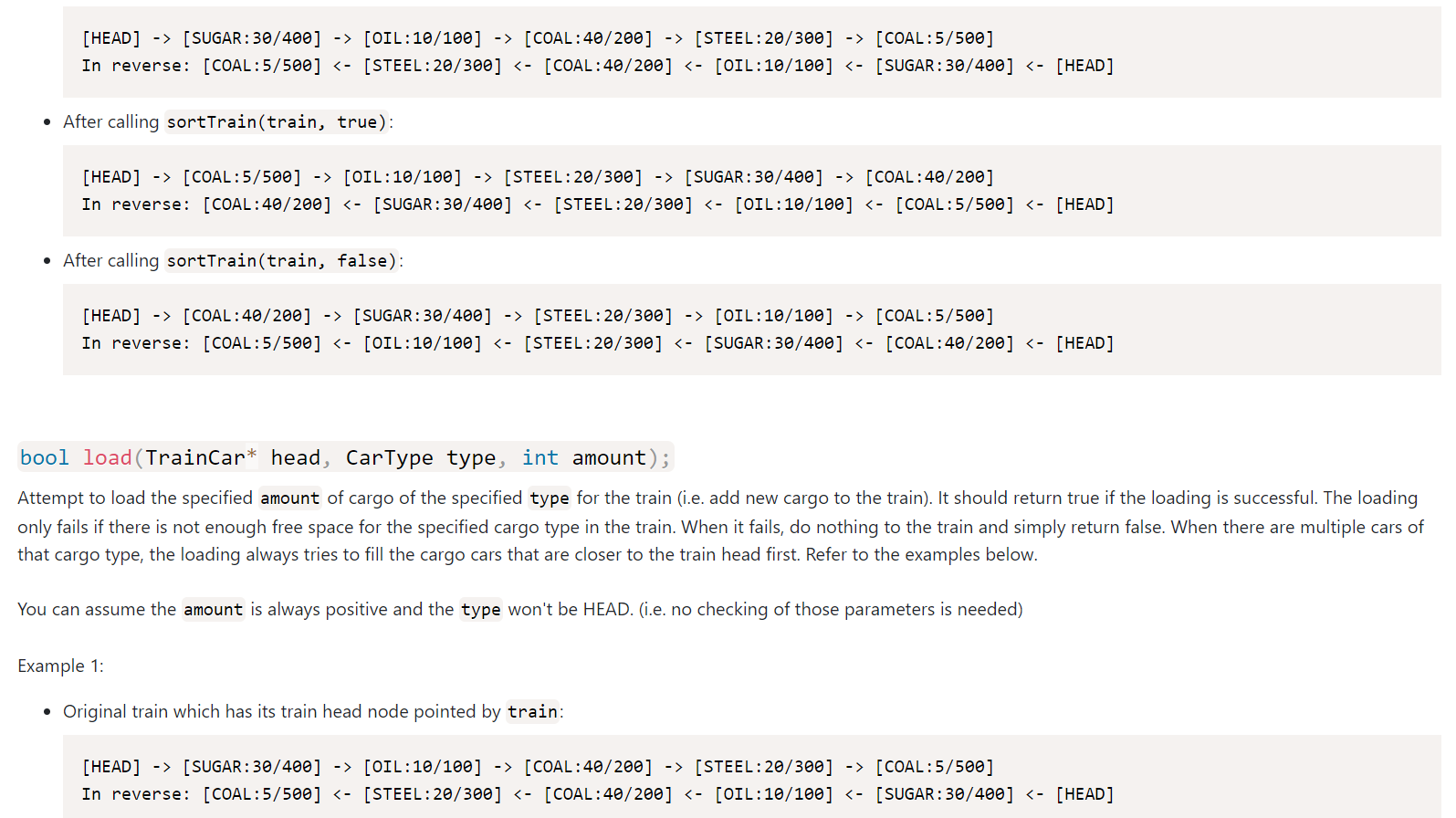 Functions To Implement This Section Describes The Functions That You Need To Implement For This Assignment In Todo Cpp 2