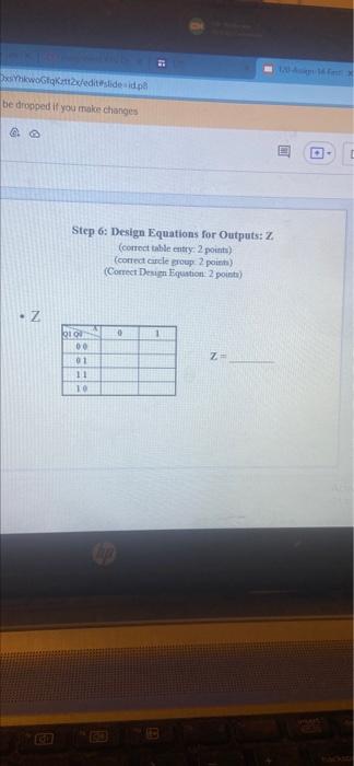 Orchowofo 112x Editsiideid Be Dropped If You Make Changes 40 Points Step 1 Create State Excitation Output Table 7