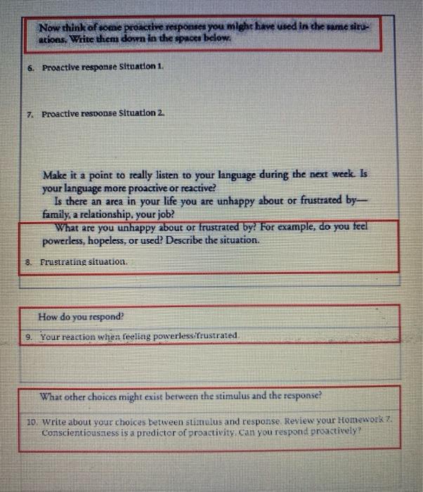 Casestudy Regarding Self Management Please Solve It 6