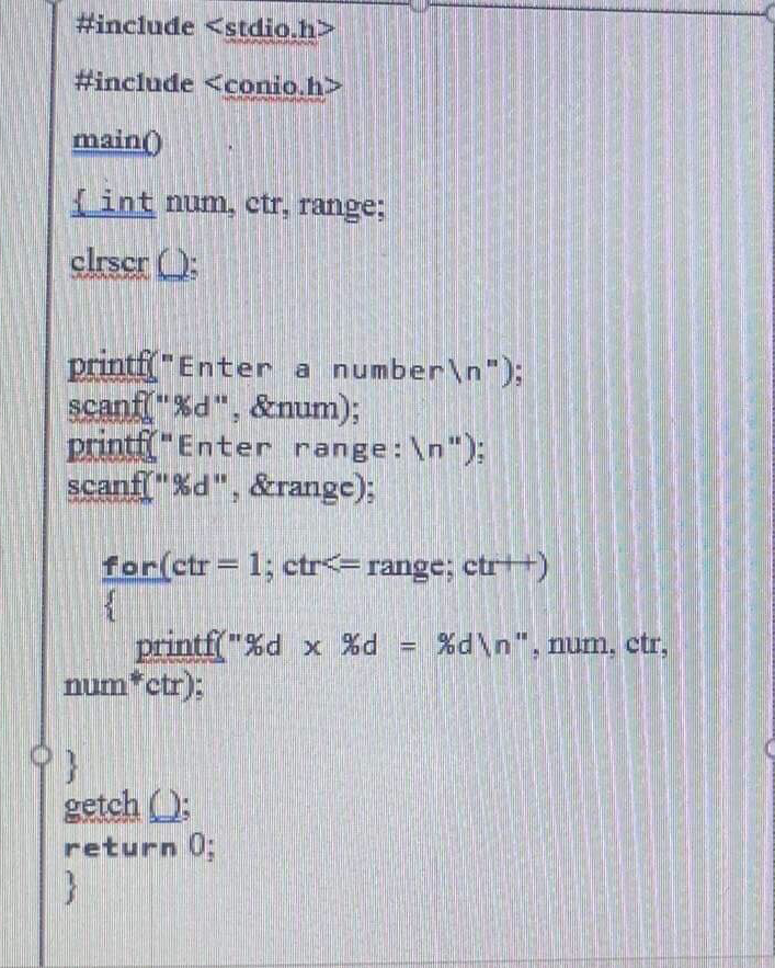 Please Show The Output Of The Following Please Help Asap 1
