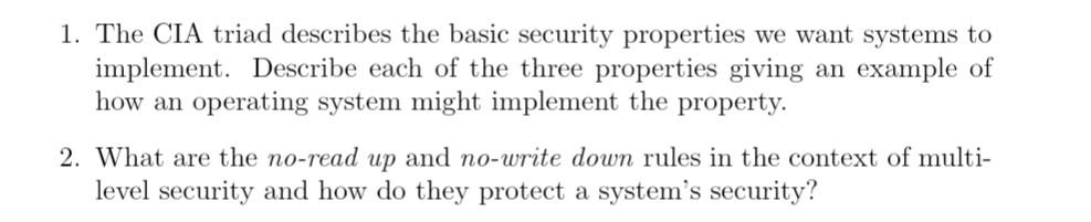 Security 1