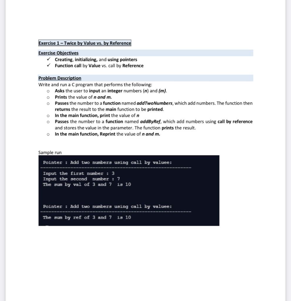 I Want The Solution As Soon As Possible In C 1