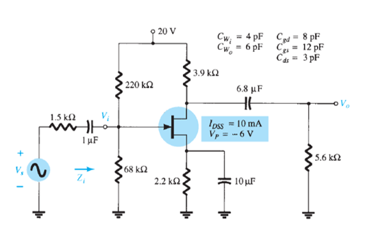 Determine The Low Cutoff Frequency 2 Determine The Value Of The Feedback Resistor For An Inverting Amplifier To Have A 1
