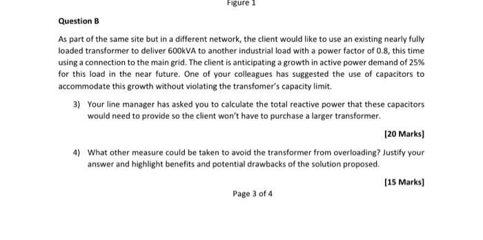 Figure 1 Question B As Part Of The Same Site But In A Different Network The Client Would Like To Use An Existing Nearly 1