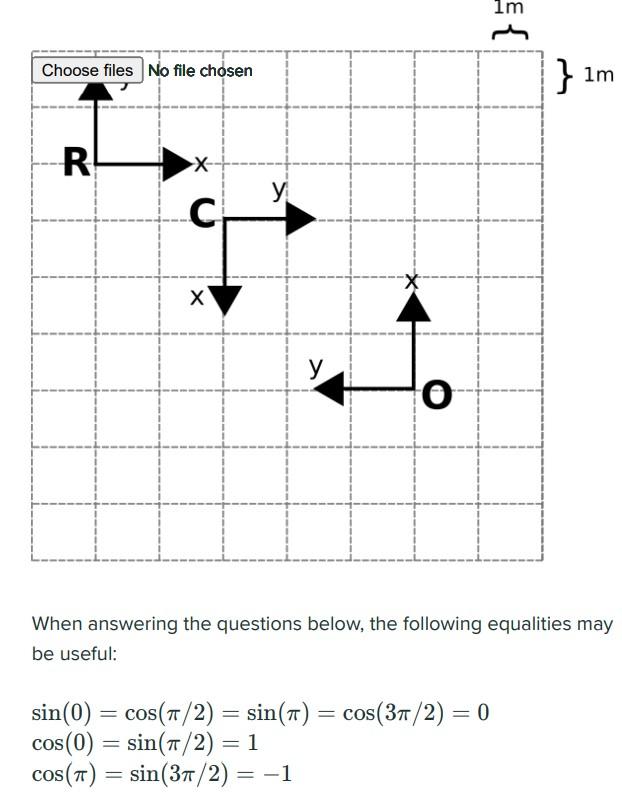 Q4 10 Points Consider The Robotic System Below Which Consists Of A Robotic Arm R And A Camera C Fixed In Place On Th 2