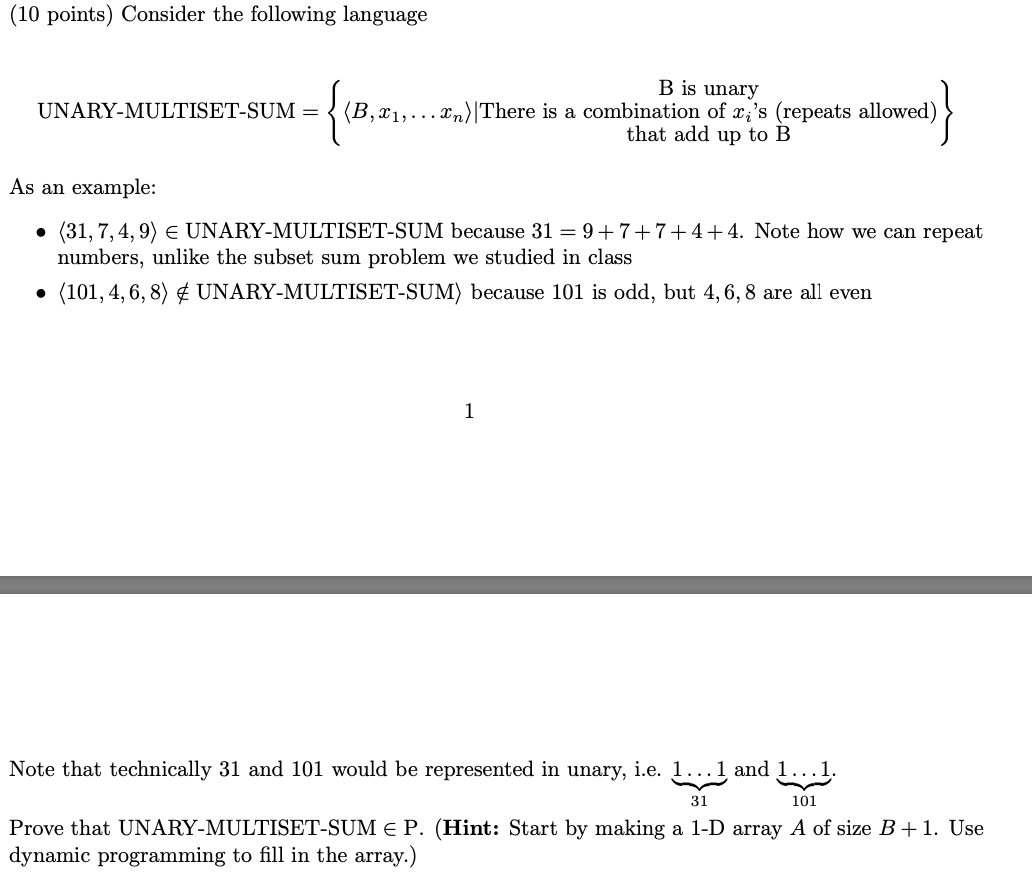 Theory Of Computation Please Type Your Solution Very Clearly 1