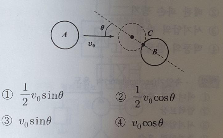 Ball A Strikes At Point B And C At Rest As Shown In The Figure At A Speed Of V0 If The Coefficient Of Repulsion Between 1