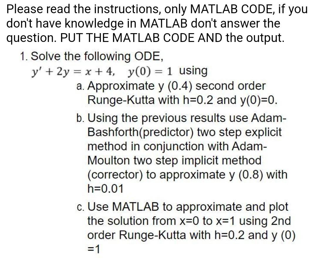 Please Read The Instructions 1