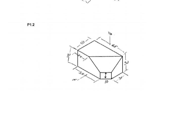 Several Of The Problems Are Not Dimensioned Use 5mm Grid Spacing And 10mm Spacing Between Views Please Use The Followi 2