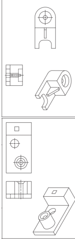 Re Sketch On Engineering Paper And Construct All Extension Lines Dimension Lines Leaders And Arrowheads That Are Nece 1