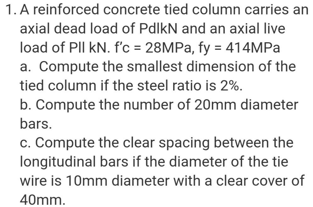 Please Answer With Complete Details Thank You Pdl 600kn Pll 119kn 1