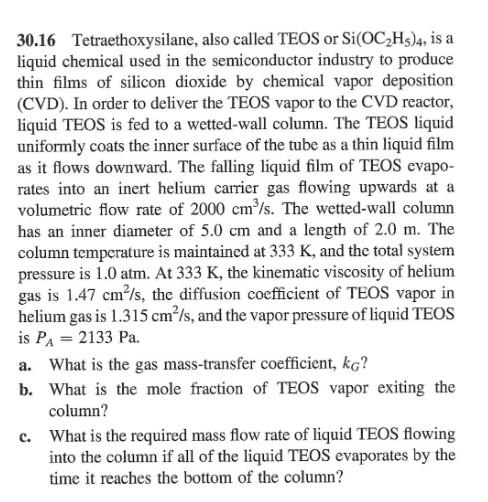30 16 Tetraethoxysilane Also Called Teos Or Si Oc H5 4 Is A Liquid Chemical Used In The Semiconductor Industry To Prod 1