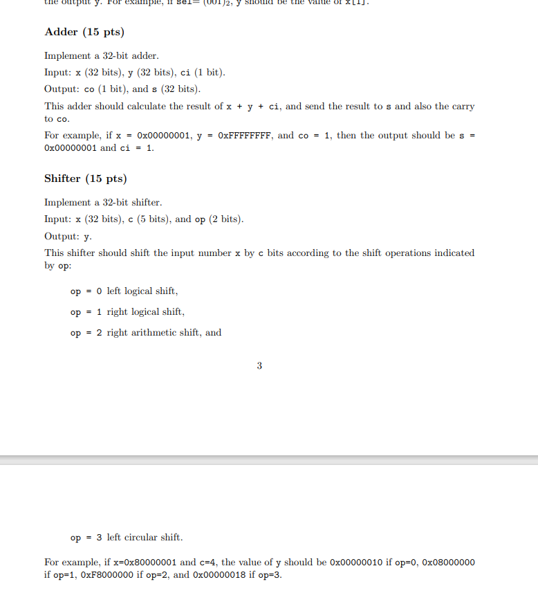 Pls Someone Tell Me How To Write The Testbench Code Of Verilog I Really Have No Ideas 32 Bit Adder Module Adder Inpu 1