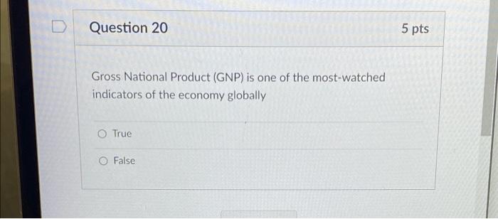 Question 19 5 Pts Changes In The Federal Funds Rate Are Usually In Increments Of 50 Basis Points O True O False Questio 2