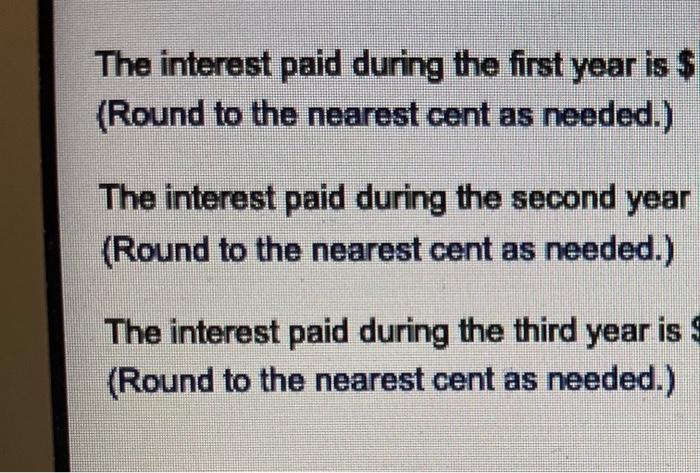 Part 1 Of 3 O Points 0 Of 10 Save A Women Borrows 7000 At 9 Compounded Monthly Which Is To Be Amortized Over 3 Years 2