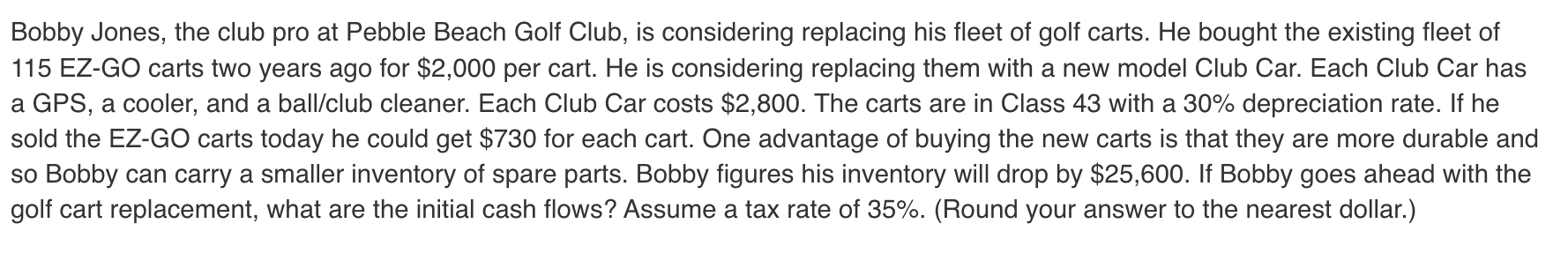 Bobby Jones The Club Pro At Pebble Beach Golf Club Is Considering Replacing His Fleet Of Golf Carts He Bought The Exi 1