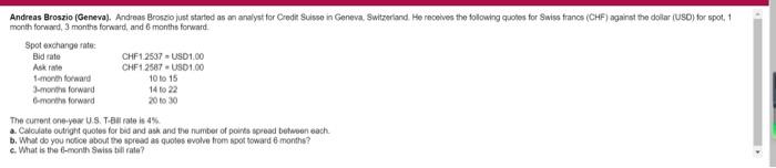 Andreas Broszio Geneva Andreas Broszio Just Started As An Analyst For Credit Suisse In Geneva Switzerland He Receiv 1