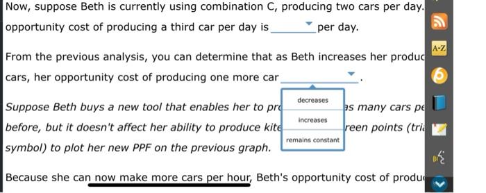 Homework Ch 02 0 X Beth Is A Skilled Toy Maker Who Is Able To Produce Both Cars And Kites She Ha Day To Produce Toys 5
