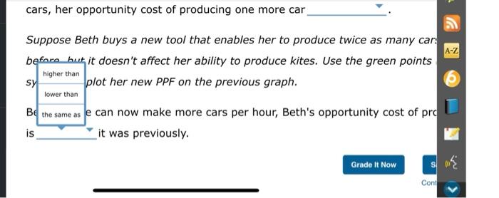 Homework Ch 02 0 X Beth Is A Skilled Toy Maker Who Is Able To Produce Both Cars And Kites She Ha Day To Produce Toys 6
