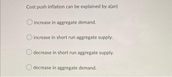 Business Cycles Refer To Fluctuations In Interest Rates Gdp Money Supply None Of The Above The Process Used To Meas 4
