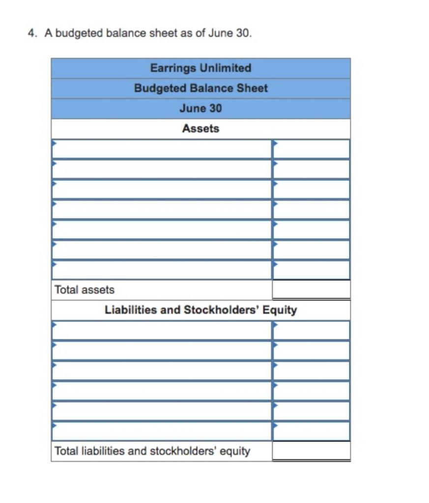 You Have Just Been Hired As A New Management Trainee By Earrings Unlimited A Distributor Of Earrings To Various Retail 7