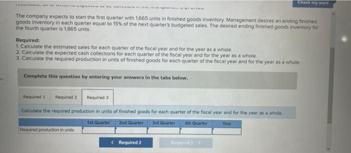 The Marketing Department Of Jessi Corporation Has Submitted The Following Sales Forecast For The Upcoming Fiscal Year A 4