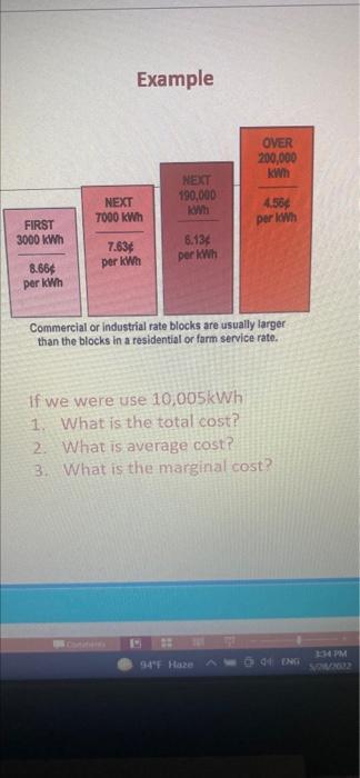 Example Over 200 000 Kwh Next 190 000 Next 7000 Kwh Kwh 4 564 Per Kwh First 3000 Kwh 7 63 6 134 Per Kwh Per Kwh 8 664 P 1