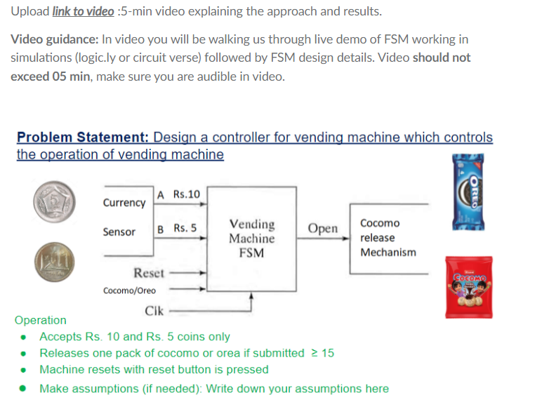 Upload Link To Video 5 Min Video Explaining The Approach And Results Video Guidance In Video You Will Be Walking Us T 1