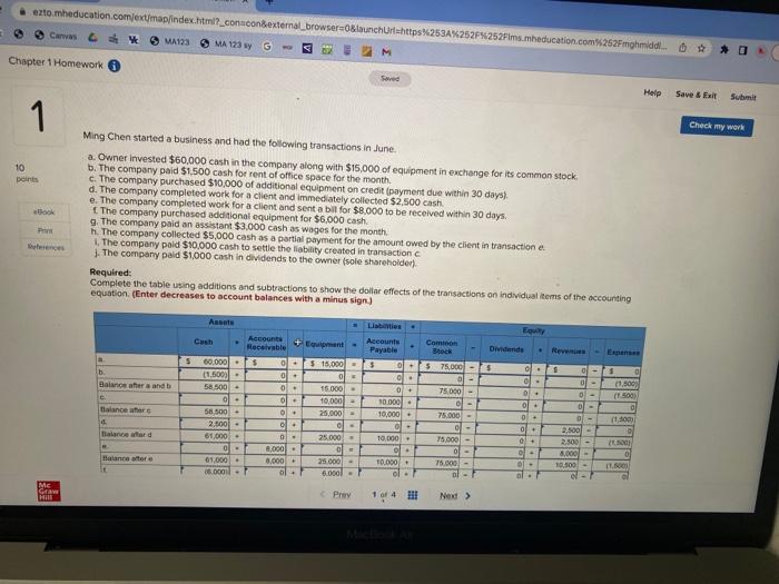 3 12 Of 3 Nts Mc Graw Hill Help Save Exit My Work Mode This Shows What Is Correct Or Incorrect For The Work You Have 3