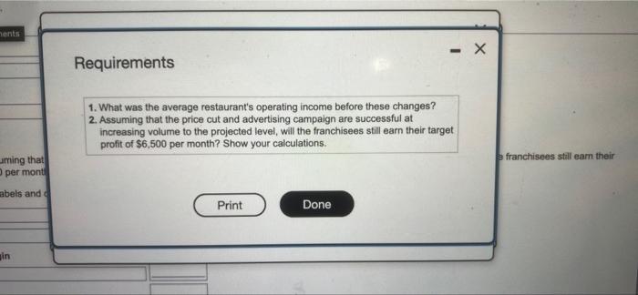Before Franchising Her Global Chopsticks Restaurant Concept Owner Lei Wong Had Made The Following Assumptions Click Th 5
