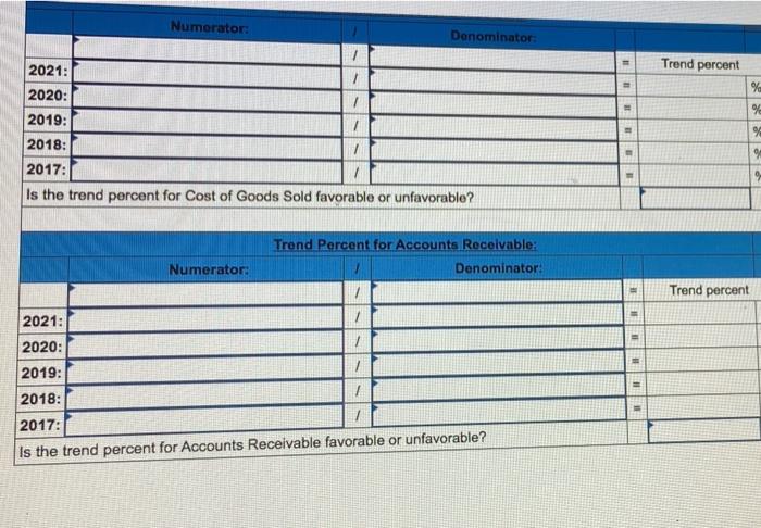 Sales 2019 2021 654 043 323 081 Cost Of Goods Sold Accounts Receivable 2020 433 141 213 839 25 339 357 968 178 65 2