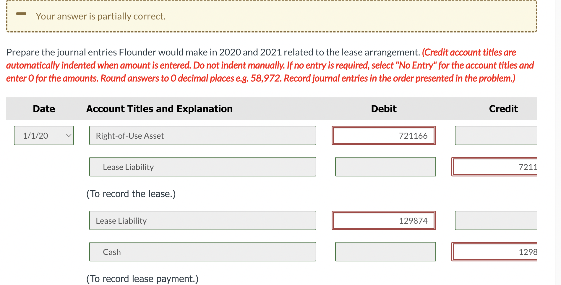 Monty Leasing Company Agrees To Lease Equipment To Flounder Corporation On January 1 2020 The Following Information Re 1