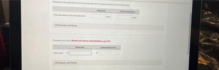 The Cutting Department Of Lasso Company Has The Following Production And Cost Data For August Production Costs 1 Start 2