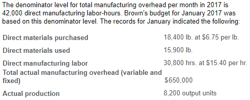 The Manufacturing Company S Costing System Has Two Direct Cost Categories Direct Materials And Direct Manufacturing L 2