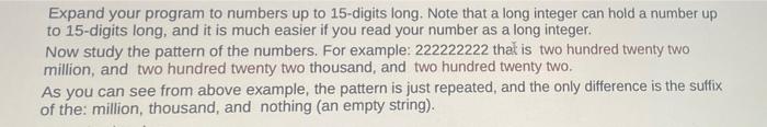 H Write A Program To Read A Number From Keyboard Maximum Three Digits Long As A Long Integer And Print It In Alphabetic 2