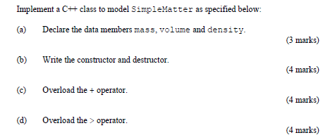 Question 2 Identify Suitable Coding Modules In A Simple Program That Implements Polymorphism In This Question You Have 2