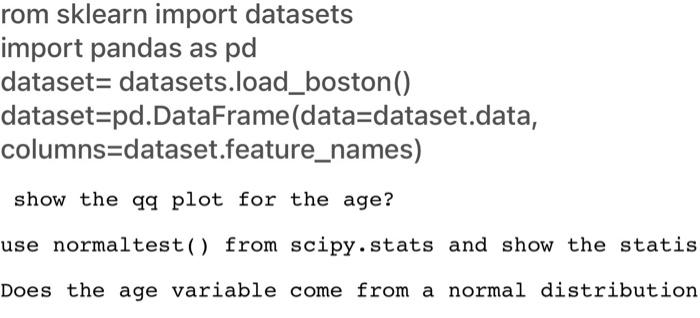 Rom Sklearn Import Datasets Import Pandas As Pd Dataset Datasets Load Boston Dataset Pd Dataframe Data Dataset Data 1