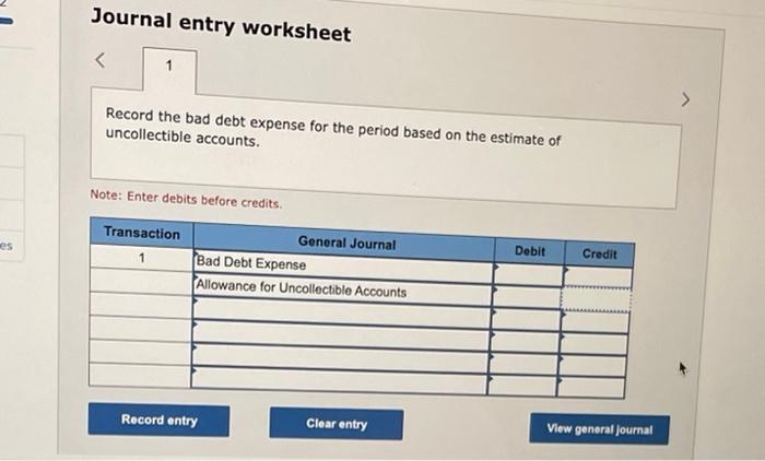 You Have Been Provided With The Following Aging Report To Use To Adjust The Allowance For Uncollectible Accounts For A C 3