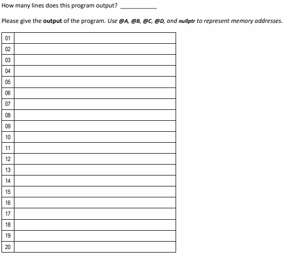 A 3 16 Points Class Name Public Name 0 Name String Name This Name Name Name Cout This Name 2