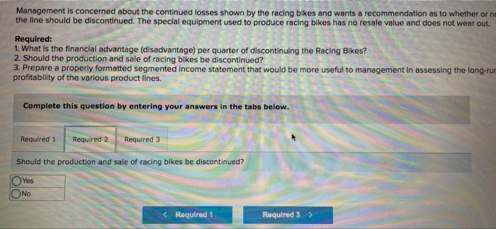 The Regal Cycle Company Manufactures Three Types Of Bicycles A Dirt Bike A Mountain Bike And A Racing Bike Data On Sa 3