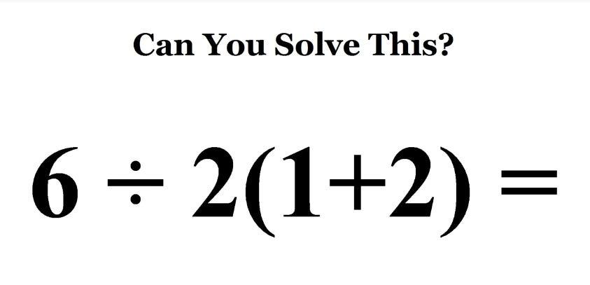 Can You Solve This 6 2 1 2 1
