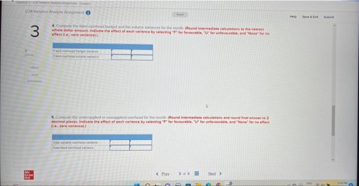Covert App Mon Com Q10 Vie Mus Age Conve Lo8 Variance Analysis Assignment Exercise 11 7 Preparing Flexible Budgets Lo2 6