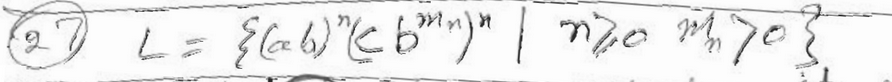 Theory Of Automata Find Context Free Grammar For The Following 1