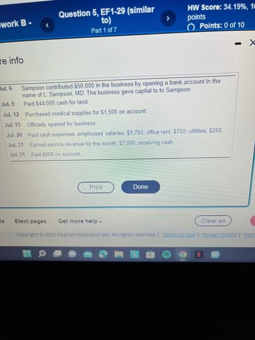 D X Ac Hort Ch 1 Homewordt Graded Google Chrome Mylabpearson Com Student Playerhomework Aspx Homeworkld 625433250 Questi 2