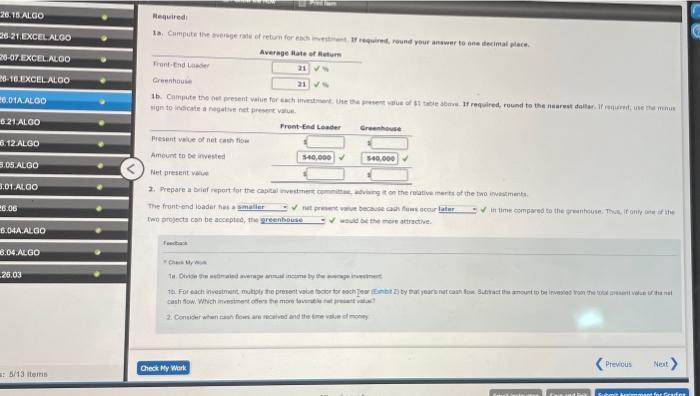 Ebook Show Me How Print Item Average Rate Of Return Method Net Present Value Method And Analysis For A Service Company 3